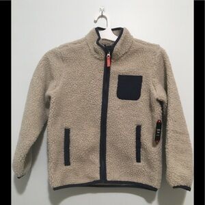 Boys Cuddly Cozy Full Zip Unisex Jacket 8